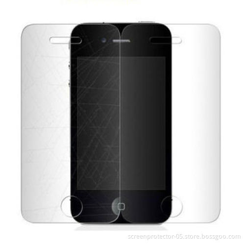 Clear/Diamond Screen Protector for iPhone4/4S, Durable and Reuseable